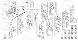 47951 Control valve : 9 spools EC25 TYPE 281, Volvo Construction Equipment