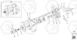 57939 Hydraulic pump EC20B TYPE 272 XT/XTV, Volvo Construction Equipment