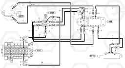 102295 Hydr. circuit. ( dozer blade ) variable track EC20B TYPE 272 XT/XTV, Volvo Construction Equipment