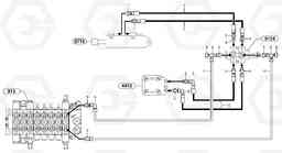 102744 Hydr. circuit. ( boom slewing / offset ) EC15B TYPE 272 XR, Volvo Construction Equipment