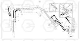 2688 Hydraulic circuit(accessories-42,6l/mn-11.25usgpm) EC30 TYPE 282, Volvo Construction Equipment