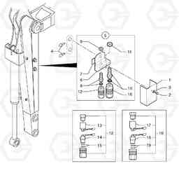 105946 Kit coupler ( accessories ) EC25 TYPE 281, Volvo Construction Equipment