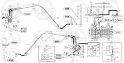 102269 Hydr. circuit. ( attachment ) ( grab jaw ) EC15B TYPE 272 XR, Volvo Construction Equipment