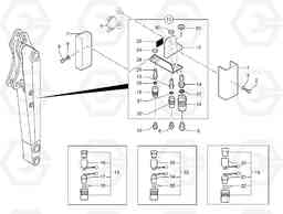 104932 Kit coupler ( double acting ) EC20 TYPE 263 XT/XTV, Volvo Construction Equipment