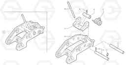 40740 Tool holder / mechanical control EC15 TYPE 265 XR, Volvo Construction Equipment