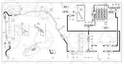 2922 Hydraulic circuit ( snap-action attachment ) EC35 TYPE 283, Volvo Construction Equipment