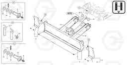 105786 dozer blade / variable track EC20B TYPE 272 XT/XTV, Volvo Construction Equipment