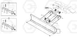 41379 Dozer blade EC20B TYPE 272 XT/XTV, Volvo Construction Equipment