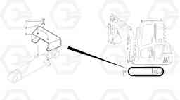 105935 Cylinder rod protection EC15 TYPE 265 XR, Volvo Construction Equipment