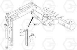 102516 Cylinder rod protection EC25 TYPE 281, Volvo Construction Equipment