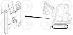 106315 Cylinder rod protection EC20B TYPE 272 XT/XTV, Volvo Construction Equipment