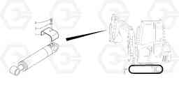8971 Cylinder rod protection EC15 TYPE 261 XT/XTV, Volvo Construction Equipment
