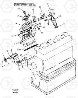 14560 Fuel injection equipment ( diesel ) EC50 TYPE 247, Volvo Construction Equipment