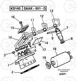 24751 Fuel injection equipment ( diesel ) EW50VV TYPE 256, Volvo Construction Equipment