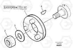 6194 Front end drive input EC50VV TYPE 247, Volvo Construction Equipment