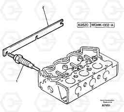 12795 Cold-start system EW50 TYPE 256, Volvo Construction Equipment