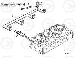 30015 Cold-start system EW50VV TYPE 256, Volvo Construction Equipment