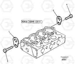 14634 Engine lifting EW50 TYPE 256, Volvo Construction Equipment