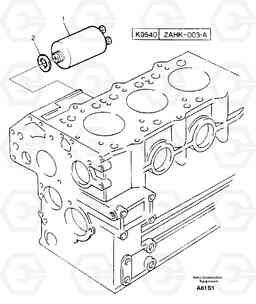 104864 Throttle and stop controls EW50 TYPE 256, Volvo Construction Equipment