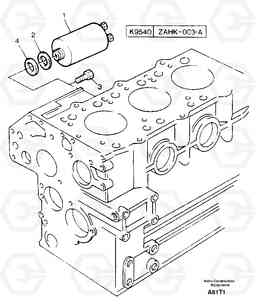 104408 Throttle and stop controls EW50VV TYPE 256, Volvo Construction Equipment