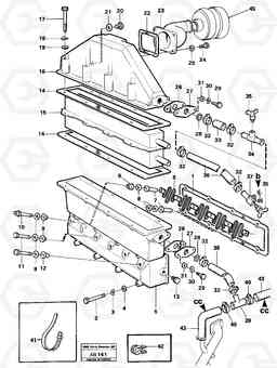 81628 Intercooler L50 L50 S/N 6401- / 60301- USA, Volvo Construction Equipment