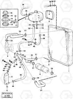 83872 Cooling system L50 L50 S/N 6401- / 60301- USA, Volvo Construction Equipment