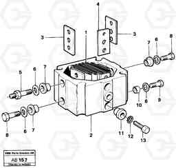 10916 Starter element. L50 L50 S/N 6401- / 60301- USA, Volvo Construction Equipment