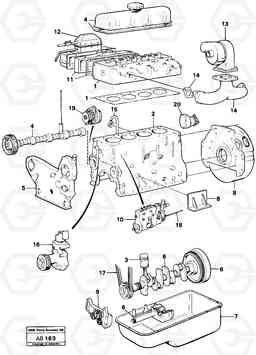 499 Engine L50 L50 S/N 6401- / 60301- USA, Volvo Construction Equipment