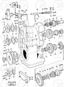 5144 Clutch housing 8-speeds L50 L50 S/N 6401- / 60301- USA, Volvo Construction Equipment