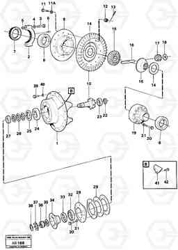 104400 Final drive, rear L50 L50 S/N 6401- / 60301- USA, Volvo Construction Equipment