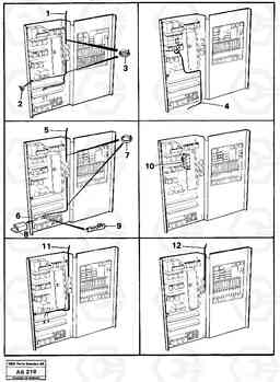 65448 Cable harnesses distribution box L50 L50 S/N 6401- / 60301- USA, Volvo Construction Equipment