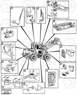 10910 Electrical system L50 L50 S/N 6401- / 60301- USA, Volvo Construction Equipment