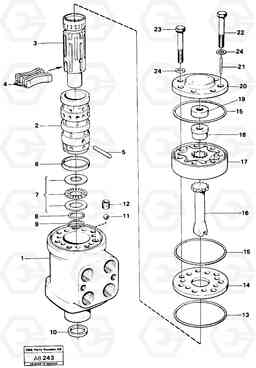 12570 Steering unit L50 L50 S/N 6401- / 60301- USA, Volvo Construction Equipment