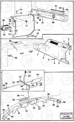 52651 Air ducts L50 L50 S/N 6401- / 60301- USA, Volvo Construction Equipment