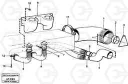 24024 Extra air outlett cab ventilation L50 L50 S/N 6401- / 60301- USA, Volvo Construction Equipment