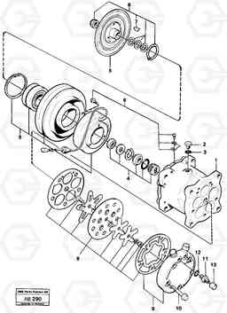48009 Air compressor L50 L50 S/N 6401- / 60301- USA, Volvo Construction Equipment
