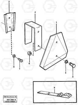 2105 Warning sign L50 L50 S/N 6401- / 60301- USA, Volvo Construction Equipment