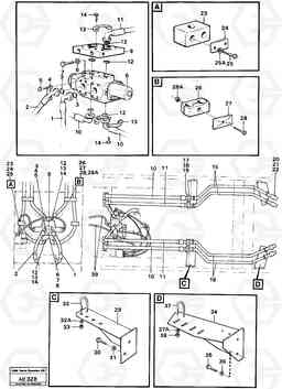 85788 3:rd and 4:th function, hydraulic system. L50 L50 S/N 6401- / 60301- USA, Volvo Construction Equipment