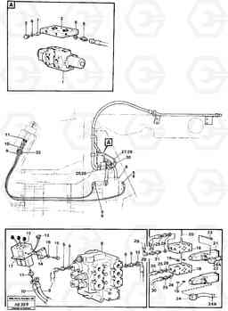 53278 3:rd and 4:th function servo system L50 L50 S/N 6401- / 60301- USA, Volvo Construction Equipment