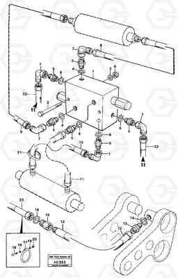 24040 Automatic hose coupling (ahc) L50 L50 S/N 6401- / 60301- USA, Volvo Construction Equipment