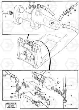 2399 Automatic hose coupling (ahc) L50 L50 S/N 6401- / 60301- USA, Volvo Construction Equipment