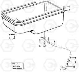 81426 Oil sump L70 L70 S/N 7401- / 60501- USA, Volvo Construction Equipment