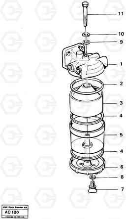 13565 Slurry separator L70 L70 S/N 7401- / 60501- USA, Volvo Construction Equipment