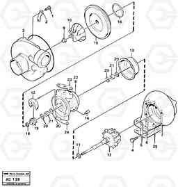 10275 Turbo charger L70 L70 S/N 7401- / 60501- USA, Volvo Construction Equipment