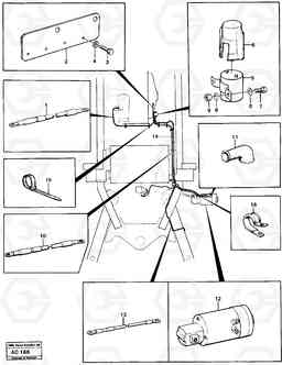 41555 Electrical system safety steering L70 L70 S/N 7401- / 60501- USA, Volvo Construction Equipment