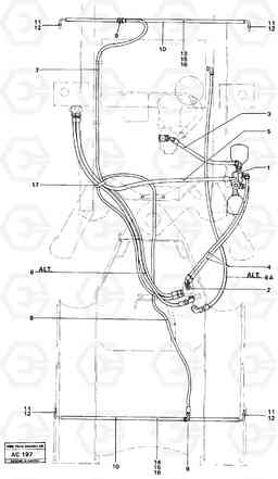 8056 Brake system L70 L70 S/N 7401- / 60501- USA, Volvo Construction Equipment