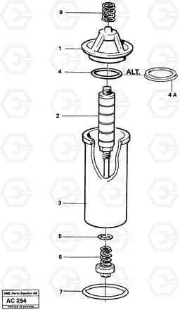 31156 Filter L70 L70 S/N 7401- / 60501- USA, Volvo Construction Equipment