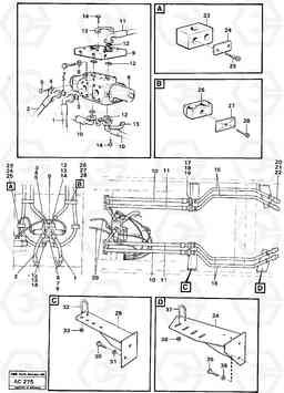 89318 3:rd and 4:th function hydraulic system L70 L70 S/N 7401- / 60501- USA, Volvo Construction Equipment