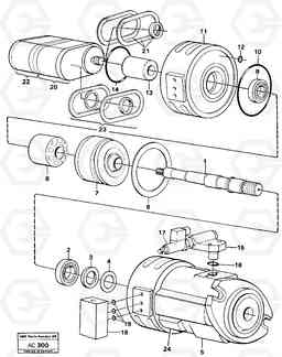 2632 Hydraulic pump L70 L70 S/N 7401- / 60501- USA, Volvo Construction Equipment