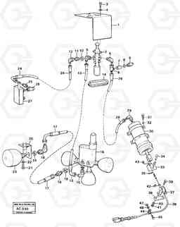 6246 Hydraulic parking brake L70 L70 S/N 7401- / 60501- USA, Volvo Construction Equipment